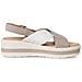 Taupe Comb Casual Open Sandals Sandali Pelle Scarpe Donna Beige Eu 39, 1-28245-42 344 - Foto miniatura 3