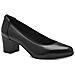 Black Elegant Closed Pumps High Scarpe Con Tacco Pelle Scarpe Donna Nero Eu 37, 1-22416-43 001 - Foto miniatura 1