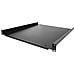 Mensola Rack 19" 1U - Ripiano per Armadio Rack 19 pollici a sbalzo per Dispositivi e Apparecchiature di rete non installabili a Rack; Struttura Resistente con portata fino a 25kg, Profondità 50 cm - Foto miniatura 1