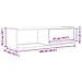 Mobili TV a Parete 2pz Bianchi 100x31x25,5 cm Legno Multistrato - Foto miniatura 4