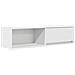Mobili TV a Parete 2pz Bianchi 100x31x25,5 cm Legno Multistrato - Foto miniatura 7
