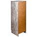 Scarpiera Mobiletto Multiuso In Legno Cemento Mobile Porta Scarpe 30x35x100 Cm - Foto miniatura 5