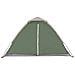 Tenda da Campeggio a Cupola per 2 Persone Verde Impermeabile - Foto miniatura 5