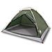Tenda da Campeggio a Cupola per 2 Persone Verde Impermeabile - Foto miniatura 1