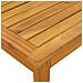 Set Divano Pallet da Giardino 5 pz in Legno Massello di Acacia - Foto miniatura 5
