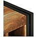 Portabottiglie 34.5x35x39 cm Legno massello di acacia - Foto miniatura 7