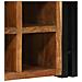 Portabottiglie 34.5x35x39 cm Legno massello di acacia - Foto miniatura 8