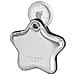 Portachiavi Custodia Ciondolo Per Apple Airtag Stella Protezione Elegante, Argento - Foto miniatura 4