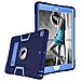 Custodia Per Ipad 6/5 9.7"" Armatura Con Supporto Blu - Foto miniatura 2