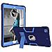 Custodia Per Ipad 6/5 9.7"" Armatura Con Supporto Blu - Foto miniatura 3