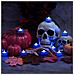 Set Di 24 Candele A Led Senza Fiamma Decorazione Di Halloween Blu - Foto miniatura 4