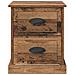 Armadio da Notte 2 pcs Legno vecchio 39 x 39 x 47.5 cm - Foto miniatura 7