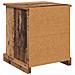 Armadio da Notte 2 pcs Legno vecchio 39 x 39 x 47.5 cm - Foto miniatura 9