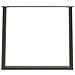 Gambe per tavolo da pranzo a forma di U 2 pz Antracite 90x(72-73) cm Acciaio - Foto miniatura 5