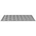Dischi Quadrati 2 pcs Argento 70 x 50 cm Alluminio - Foto miniatura 4