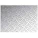 Dischi Quadrati 2 pcs Argento 70 x 50 cm Alluminio - Foto miniatura 5