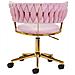 sedia girevole QS-GW01G rosa - Foto miniatura 2