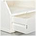 Credenza In Legno Invecchiato Bianco 129x45x106h - Foto miniatura 6