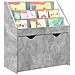 Libreria per Bambini Grigio cemento 60 x 29,5 x 69 cm - Foto miniatura 3