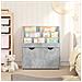 Libreria per Bambini Grigio cemento 60 x 29,5 x 69 cm - Foto miniatura 4