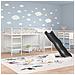 Letto loft per bambini con scivolo Bianco e Antracite - Foto miniatura 3