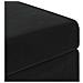 Pouf Nero 101 x 41 x 40 cm Velluto e Legno Ingegnerizzato - Foto miniatura 6