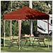 Tenda per feste a pop-up 195 x 195 x 245 cm Terracotta - Foto miniatura 2