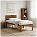 Letto Singolo con Testiera ROSTOCK Naturale 90 x 200 cm - Foto miniatura 2