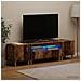 Mobile TV LED a 5 pezzi Legno antico Legno ingegnerizzato - Foto miniatura 5
