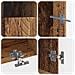 Mobile TV LED a 5 pezzi Legno antico Legno ingegnerizzato - Foto miniatura 6