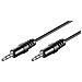 CAVO AUDIO STEREO JACK 3.5mm M / M 1.5 mt - Foto miniatura 1