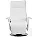Poltrona Reclinabile In Pelle Sintetica Bianca Prime - Foto miniatura 10