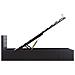 Giroletto Con Contenitore Idraulico Nero Similpelle 90x200cm - Foto miniatura 4