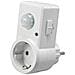 Presa Adattatore Con Rilevatore Di Movimento, Portata 120°-9 M, 230 V, 1200 W, Led Di Colore Bianco, 21055 - Foto miniatura 1