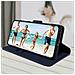 Custodia Samsung Galaxy S21 Plus Portadocumenti Funzione Supporto Blu - Foto miniatura 3