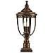 3 Luci Da Esterno Grande Lampada Da Terra Bronzo Britannico Ip44, E14 - Foto miniatura 1
