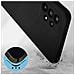 Cover In Silicone Semirigido Per Samsung Galaxy A32 Con Finitura Soft Touch Nera - Foto miniatura 4