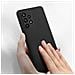 Cover In Silicone Semirigido Per Samsung Galaxy A32 Con Finitura Soft Touch Nera - Foto miniatura 5