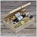 Scatola In Legno Vino | 3 Bottiglie | 35,1 X 30 X 10 Cm | Divisori Rimovibili | Coperchio E Serratura | Cassetta Confezione Perfetta Per Decoupage Stoccaggio Decorazione O Come Regalo - Foto miniatura 3