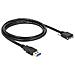 1m USB 3.0, 3.0, USB A, Micro-USB B - Foto miniatura 1
