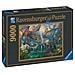 Puzzle Da 9000 Pezzi - La Foresta Magica Dei Draghi - Foto miniatura 2