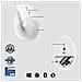 Lift for Business mouse Mano destra RF senza fili + Bluetooth Ottico 4000 DPI - Foto miniatura 6