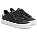 Scarpa Donna Lace Up Sneaker Pelle Black / white 37 Scelta= p Black / white - Foto miniatura 1