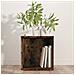 Tavolino Da Salotto Rovere Fumo 33x33x34,5 Cm Legno Multistrato - Foto miniatura 4