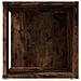 Tavolino Da Salotto Rovere Fumo 33x33x34,5 Cm Legno Multistrato - Foto miniatura 7
