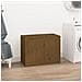 Contenitore Per Bucato Miele 88,5x44x66 Cm Legno Massello Pino - Foto miniatura 3