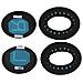 Cuscinetti Auricolari Per Bose Qc35 I /ii, Qc25, Qc15, Qc 2 Ae 2, Ae 2i, Ae 2w, Soundtrue, Soundlink Blue - Foto miniatura 14