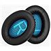 Cuscinetti Auricolari Per Bose Qc35 I /ii, Qc25, Qc15, Qc 2 Ae 2, Ae 2i, Ae 2w, Soundtrue, Soundlink Blue - Foto miniatura 4
