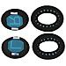 Cuscinetti Auricolari Per Bose Qc35 I /ii, Qc25, Qc15, Qc 2 Ae 2, Ae 2i, Ae 2w, Soundtrue, Soundlink Blue - Foto miniatura 7