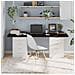 Piano Tavolo Marrone 180x60x (2-6) cm Rovere Massello Trattato - Foto miniatura 6